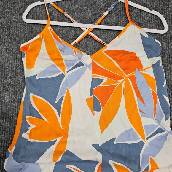Cupshe Pants - Cupshe Jumpsuit Women S Multi Floral Tropical‎ Wide Leg Cami V-Neck Sleeveless